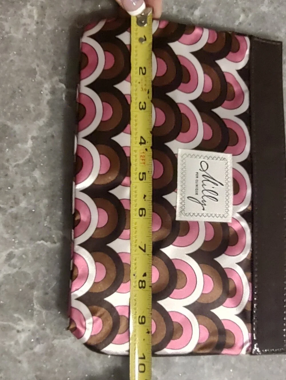 Milly for Clinque Cosmetic Bag Pretty Scalloped Look